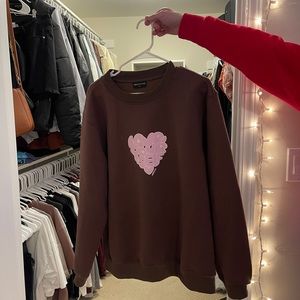 White Fox Love Yourself Sweater